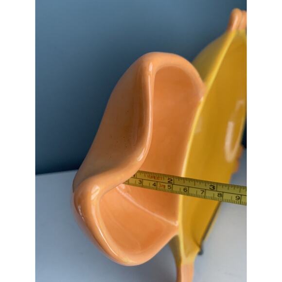 2005 Target Home Crab Large Serving Dish Vintage Platter Bowl Dip Orange Beach - Picture 4 of 16